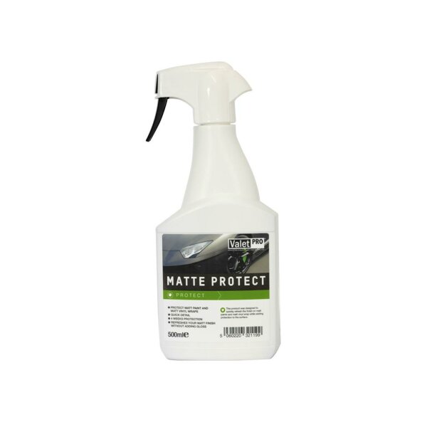 ValetPRO Matte Protect 0,5 Liter - Schutz und Lackschnellreiniger für matte Lacke