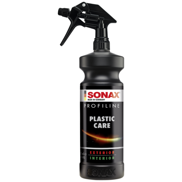 SONAX ProfiLine PlasticCare - Rinfresca i colori, dona una sottile lucentezza e nasconde opacità e graffi 1000 ml