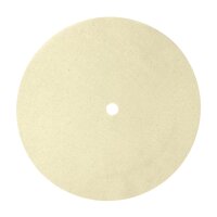 Disco in cotone RIO Fogli rasati - Ø Foro 20mm - Ø Disco 350x20mm (1 kg)