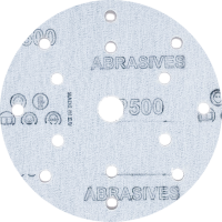 P205 / Carta abrasiva diametro 150 mm - 15 fori - grana 500 (100 pezzi)